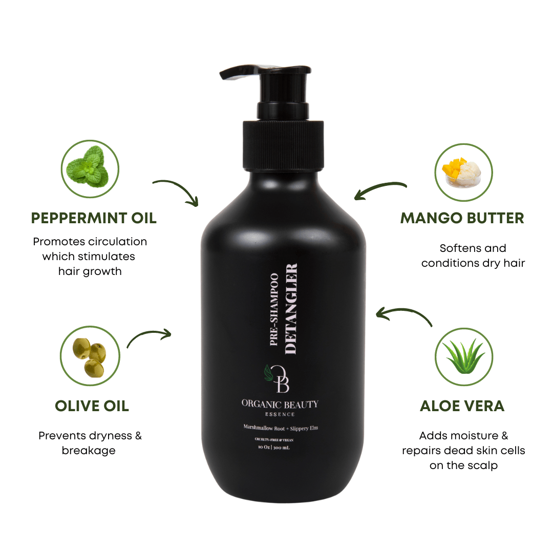 Marshmallow Root & Slippery Elm Pre-Shampoo Detangler