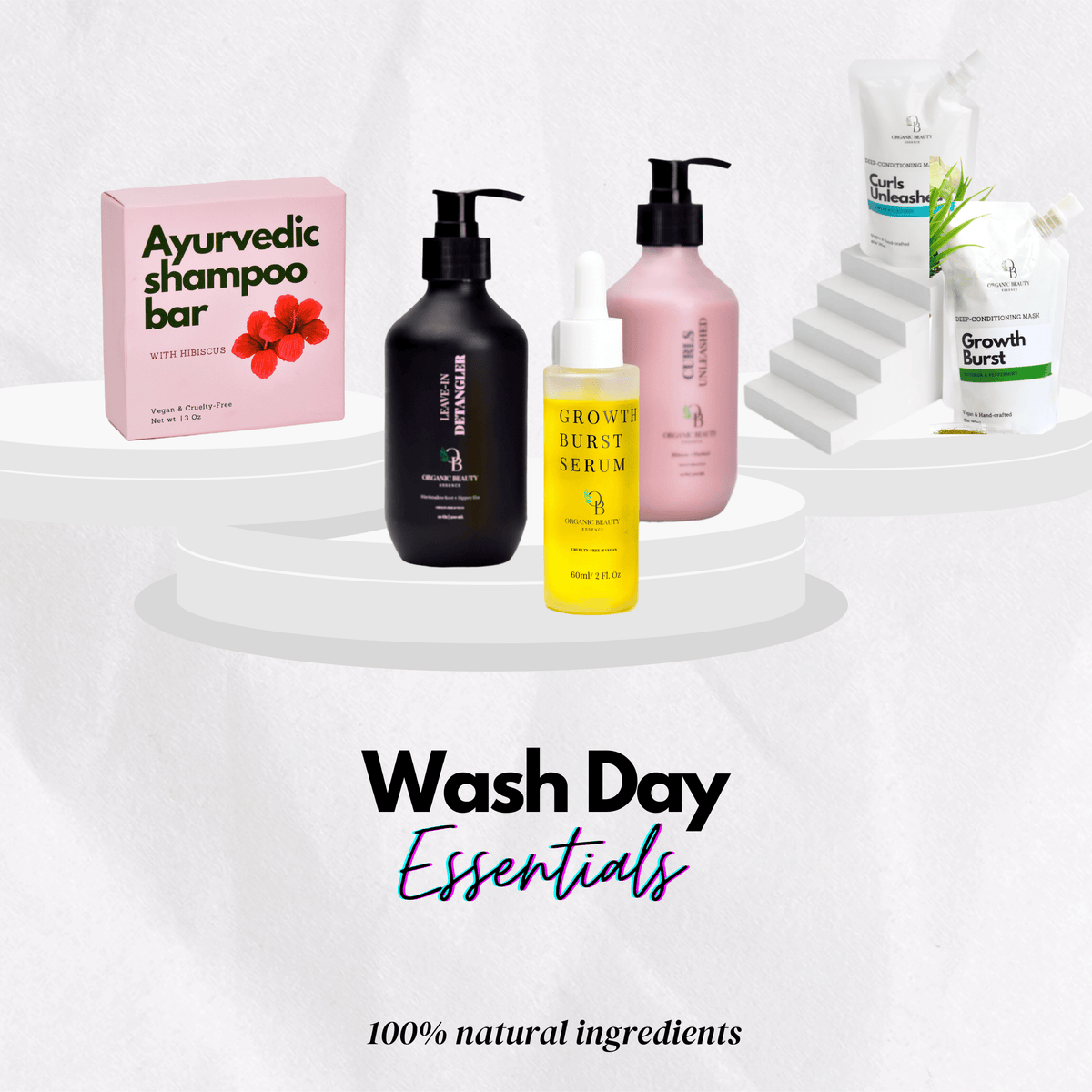 Wash Day Essentials Organic Beauty Essence