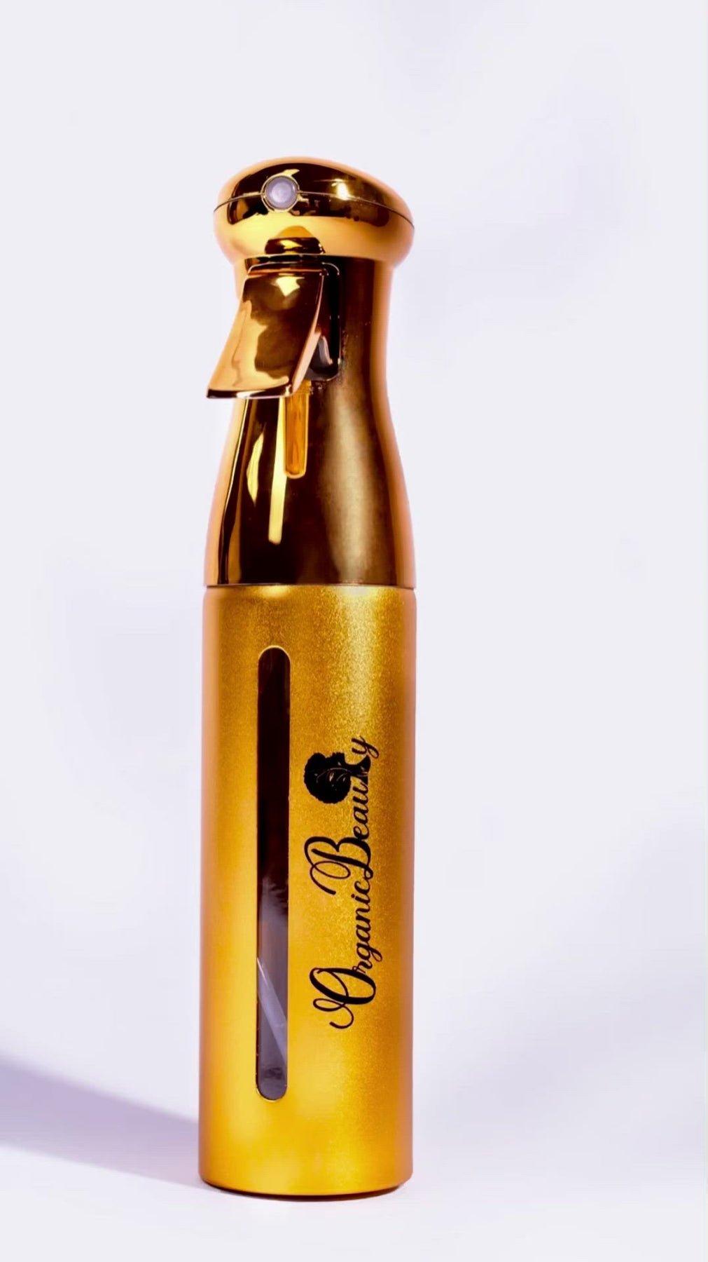 Gold Spray Mist Bottle 10.5 oz - Barber Salon Supply